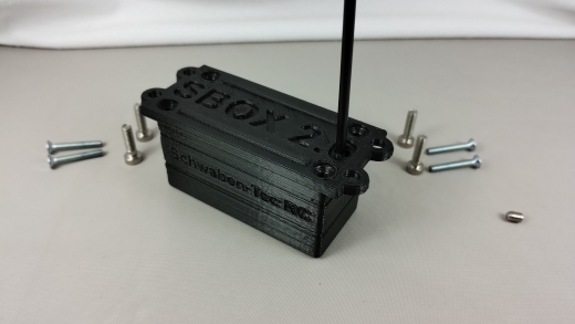 Losi DBXL 2.0 S-BOX 2.0 Maxi-Servo Leerbox