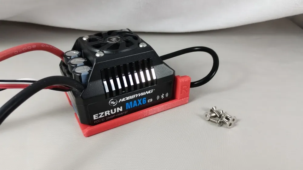 Traxxas X-Maxx Regler-Halter Hobbywing MAX6 G2 & V3