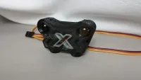 Position-Light-5000-Frontleuchte für Traxxas X-Maxx mit zwei unbeleuchteten Linsen und X-Symbol
