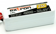 6s LiPo Extron X2 4500 (25C | 50C) - 22,2 V - XT 90